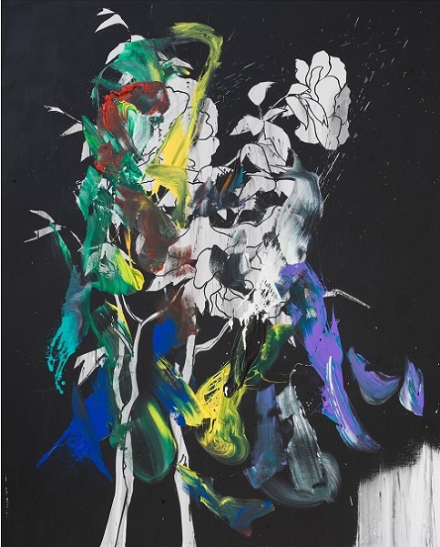 [2022] Untitled, Acrylic Ink on canvas, 162x130cm